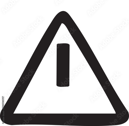 hazard warning triangle