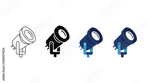Foto Bulb socket icon