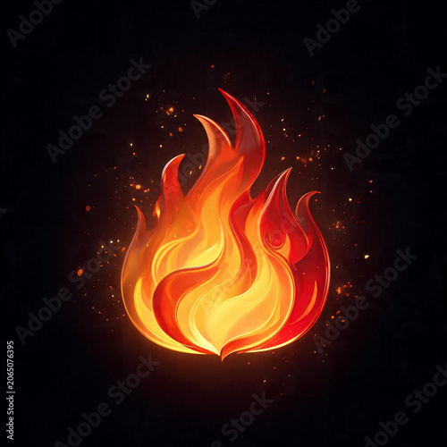fire flames background