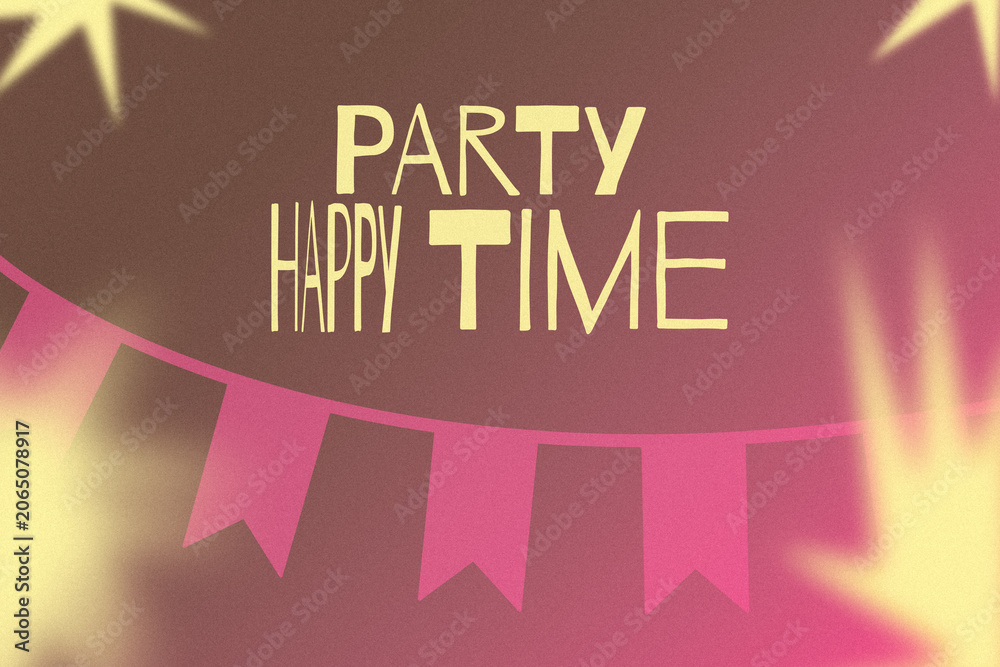 Obraz premium Celebration for a happy birthday with party decorations and fun atmosphere