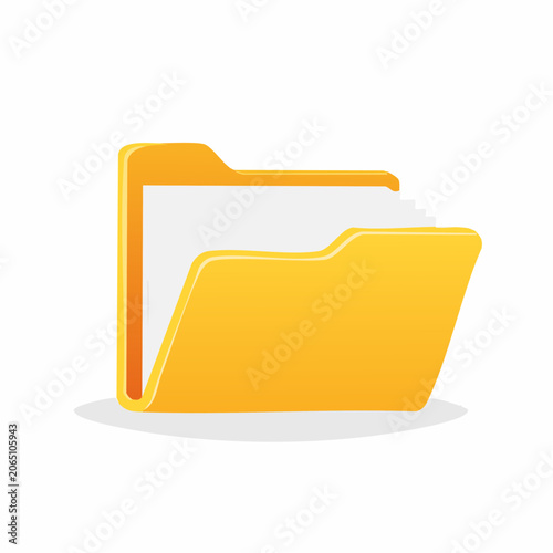 Yellow Folder Icon