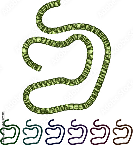 Canvas-taulu rigging rope cartoon
