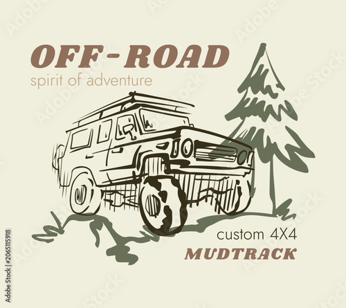 4x4 car offrod adventure