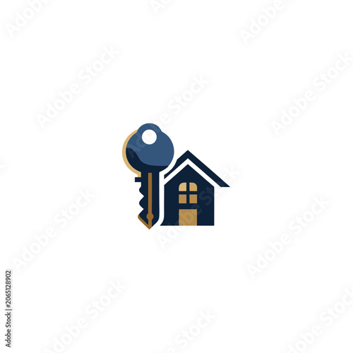 Residential Property Key Icon