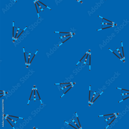 pattern digital tripod camera cartoon. vintage black, isometric movie, phone film digital tripod camera sign. seamless vector illustration
