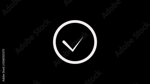 Check Mark Icons Set – Green, Red and Blue Glowing Tick Symbols for Approval, Verification and Success Status