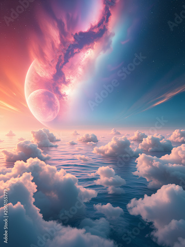 sun and clouds