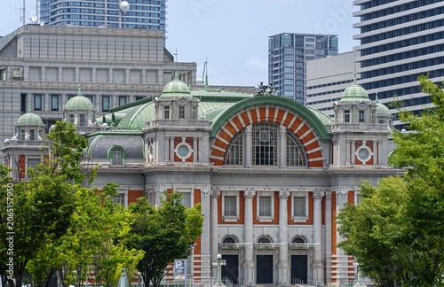Daytime side view of Osaka Public Hall