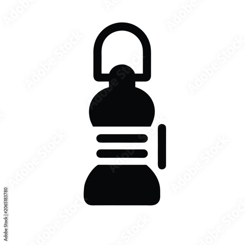 Portable Camping Lantern Vector Icon