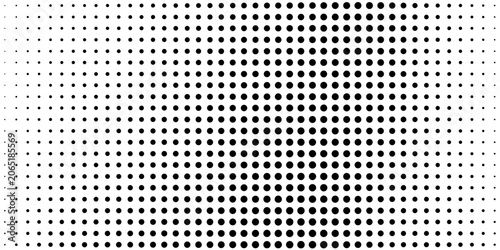 Dotted grid seamless pattern for bullet journal. Black point texture. Black dot grid