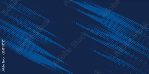 blue color pattern gradient grunge texture background. Dots pop art comics sport style vector illustration Abstract background dark blue with grunge speed lines modern corporate concept vector