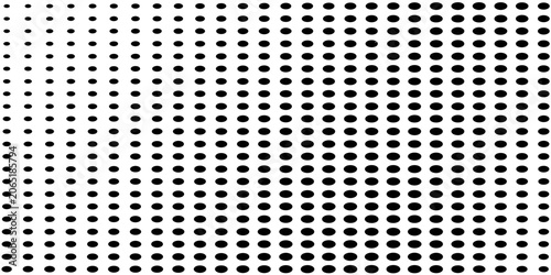 Dotted grid seamless pattern for bullet journal. Black point texture. Black dot grid
