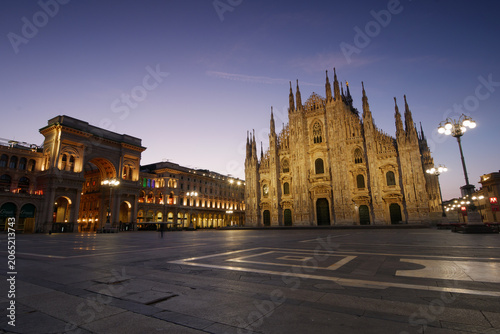 Milano Duomo town city Italy Italian square church