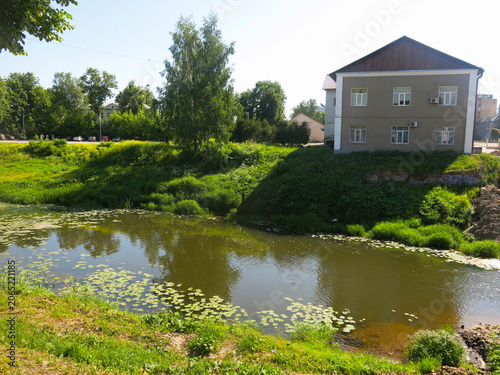 Foto Gagarin, Smolensk region, Russia. Gzhat River in summer