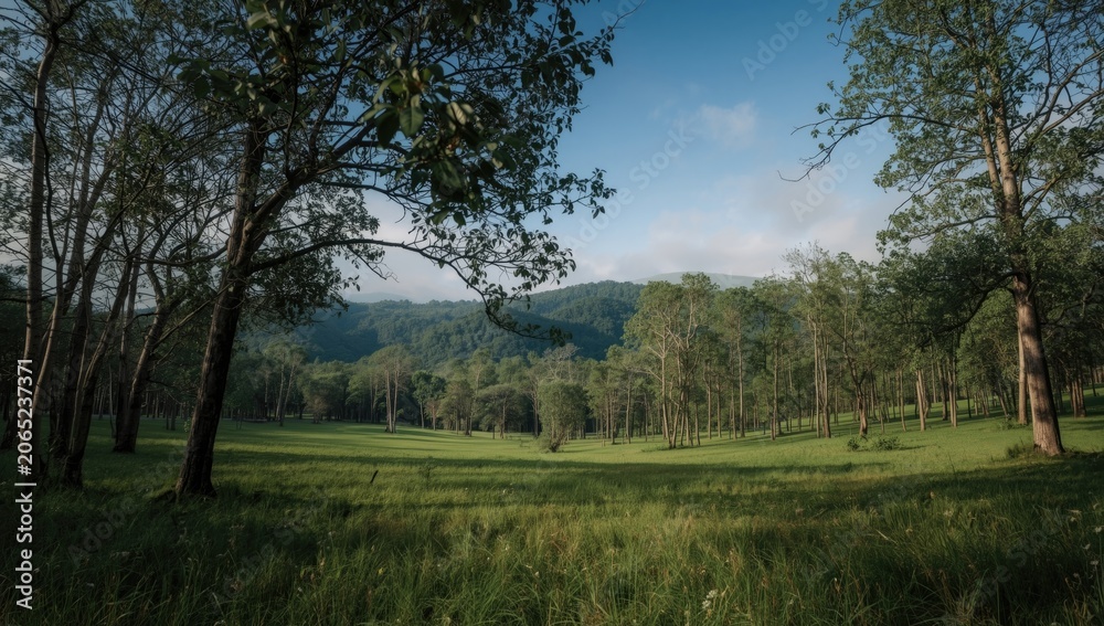 Obraz premium Natural park settings alive with the charm of Mother Earth