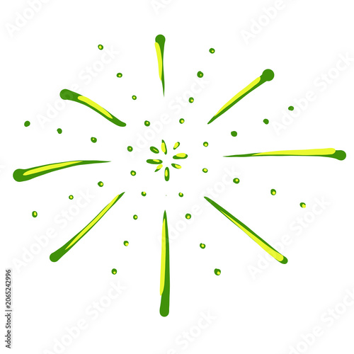Photography vector illustration of a paint splashes