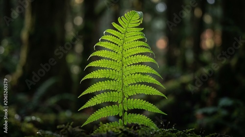 fern in the forest