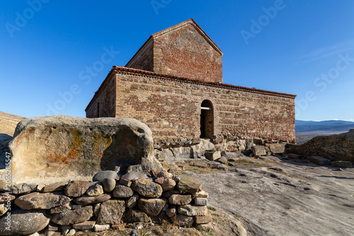 Medieval orthodox church of Uplistsikhe cave town near Gori city in Georgia