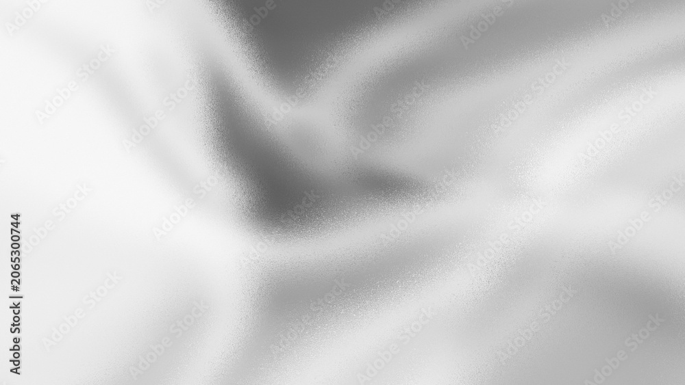 Fototapeta premium Gray and white abstract texture with smooth gradient and soft folds background or design element