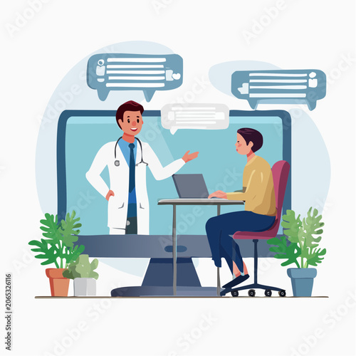 Online Doctor Consultation via Video Call