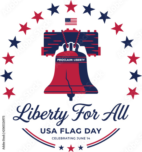 Photography Usa flag day liberty bell with stars and stripes