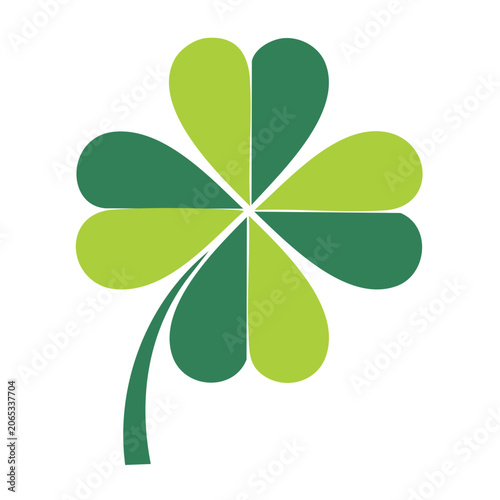 Four Leaf Clover Vector Icon