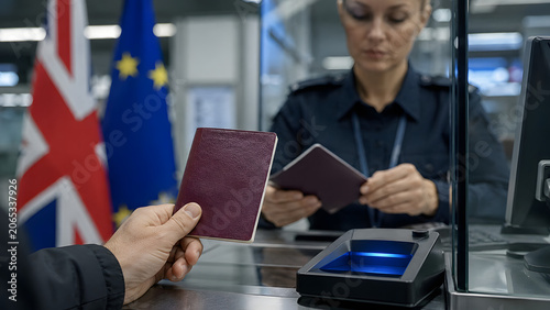 Brexit Passport and Border Control