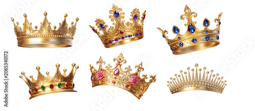 Fotografie 3D princess crowns