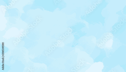 Soft Blue Watercolor Background