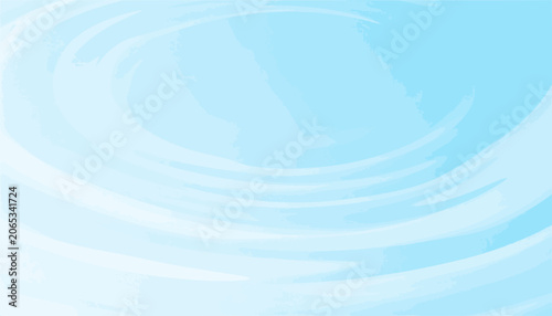 Abstract Summer Blue Swirl