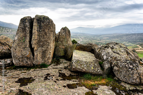 Εκτύπωση καμβά Formaciones rocosas en el cerro de las Chorreras