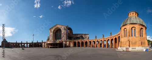 Εκτύπωση καμβά The Basilica of Aparecida, in São Paulo, is the largest center of Catholic faith in Brazil