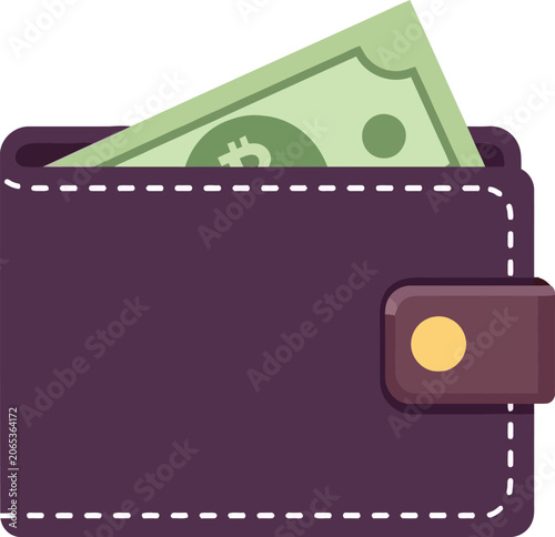 Wallet with Money - A Symbol of Finance and Wealth.