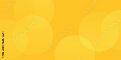 Quadro su tela Fluid yellow gradient shapes composition for presentation modern element gradient