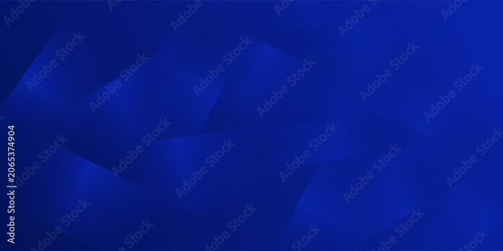 Obraz premium Abstract blue background. Modern simple blue geometric design. Minimal shapes. Suit for booklet, brochure, banner, poster, website, flyer, cover, corporate, backdrop