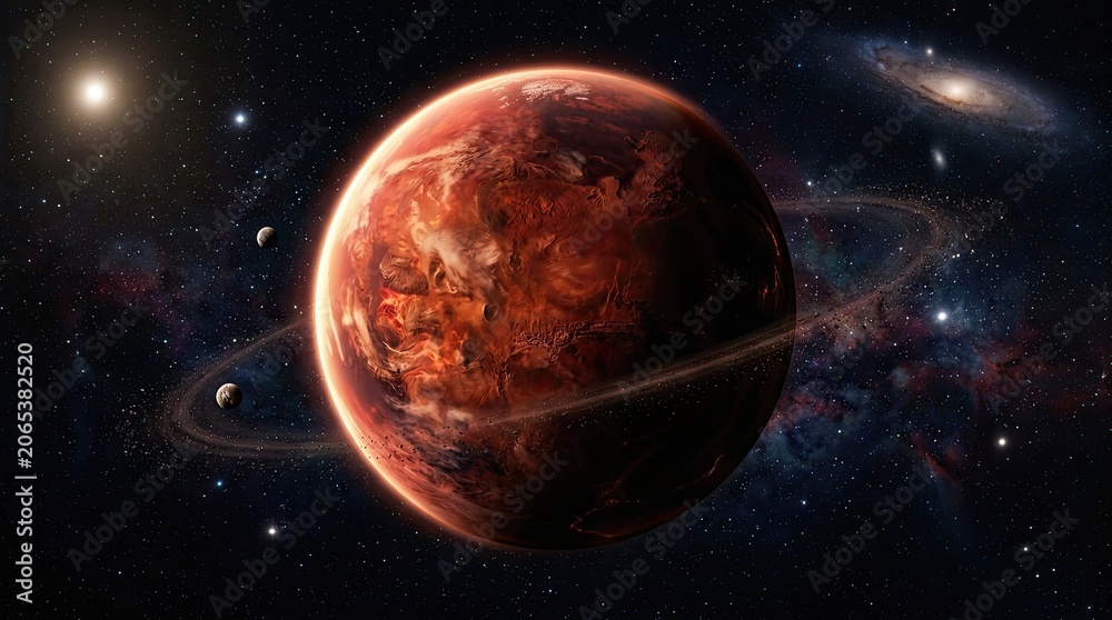 Fototapeta premium planet in space