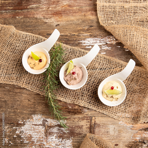 Bilde på lerret hummus trilogy