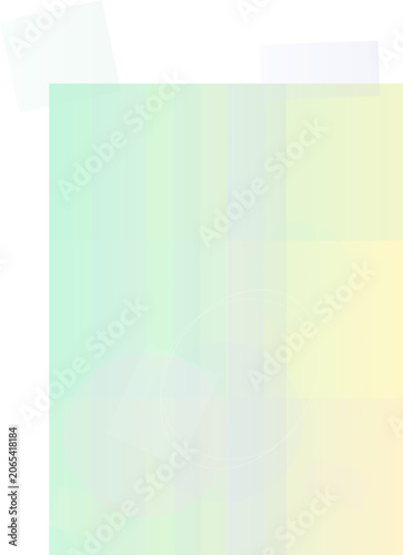Soft Pastel Green and Yellow Gradient Background.