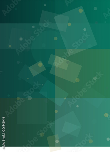 Abstract Geometric Shapes with Transparent Overlays.