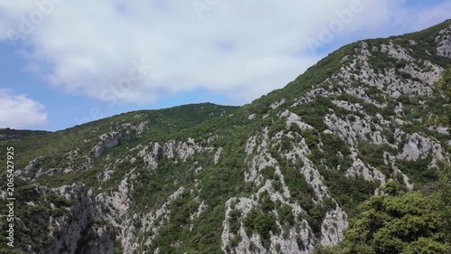 Scenic View of Gorges de Galamus Mountain Landscape