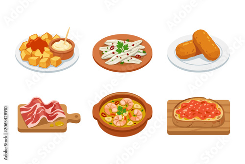 Delicious Spanish Tapas Selection