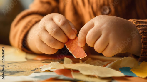 Child's Hands Painting
