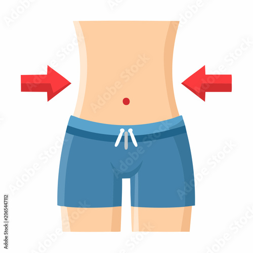 Waist Reduction Icon