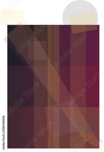 Abstract geometric pattern with overlapping shapes and gradients.