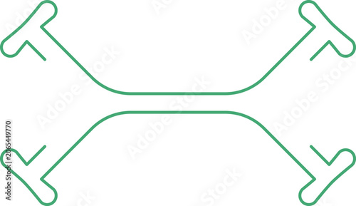 Cuadro en lienzo AAV Genome Strand Annealing