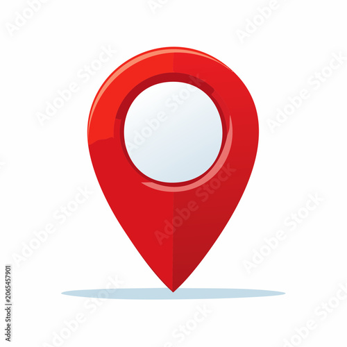 Red Map Pin Icon