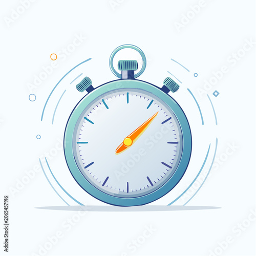 Stopwatch Illustration