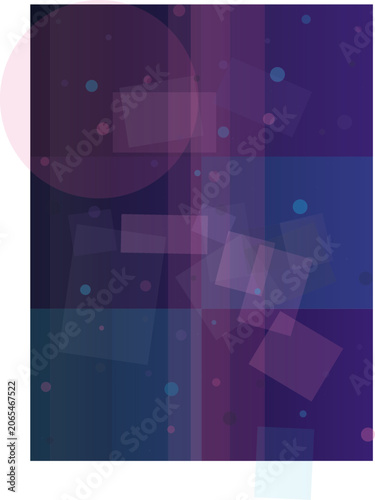 Abstract Colorful Geometric Shapes and Patterns.
