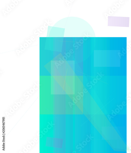 Abstract Blue Green Gradient Digital Background.