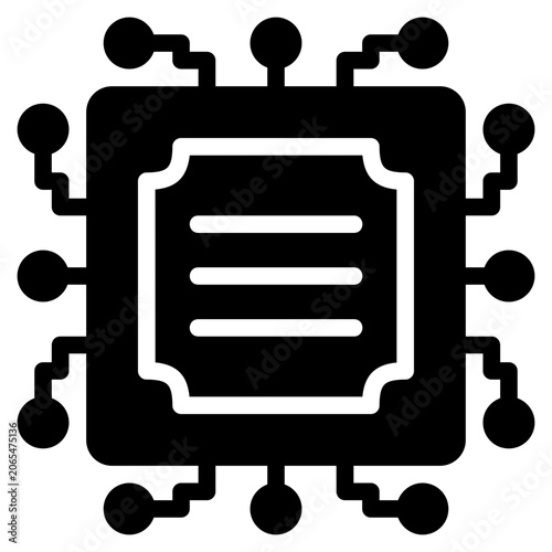 Micro Chip Icon